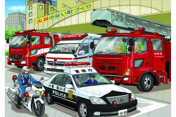 STEP 3 “Service Cars” / 24, 35 and 48 piecesのイメージ